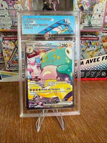 Carte Pokémon Ampibidou ex de Mashynn 183/159 CollectAura 10