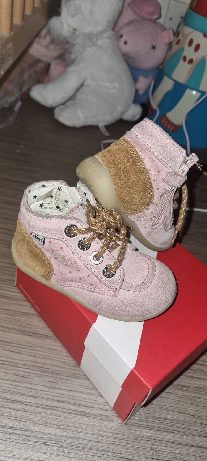 kickers bébé fille - photo numéro 3
