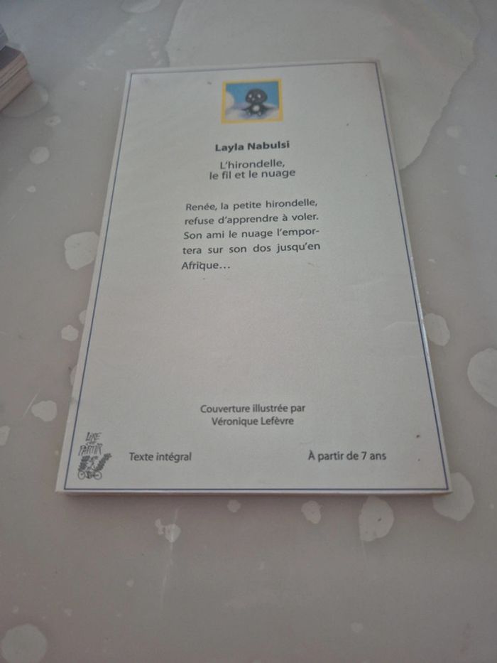Livre l'hirondelle, le fil et le nuage - photo numéro 2