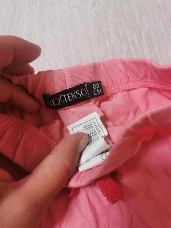 Lot 4 pantalons + 1 short / 12 mois - photo numéro 9