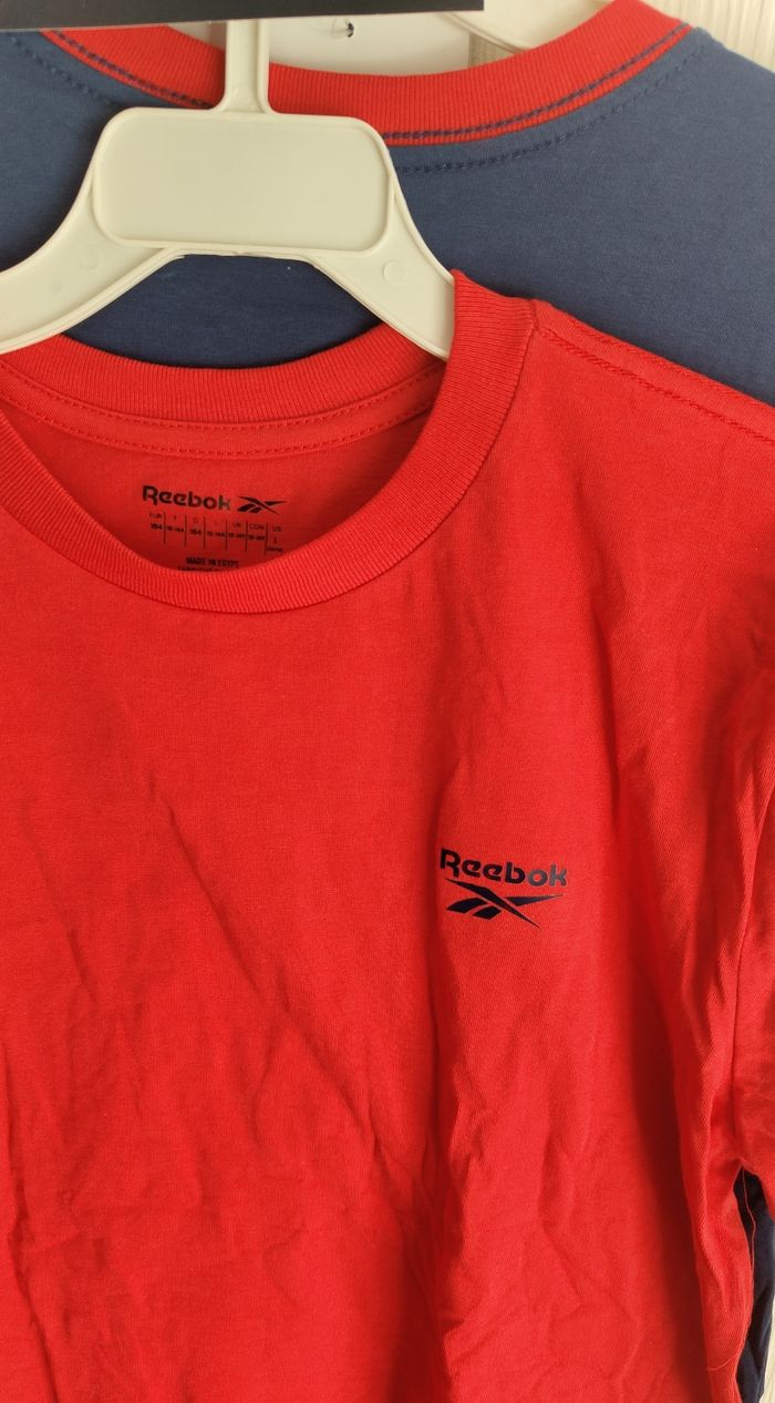 Lot T-shirt Reebok - Ado Garçon - photo numéro 3