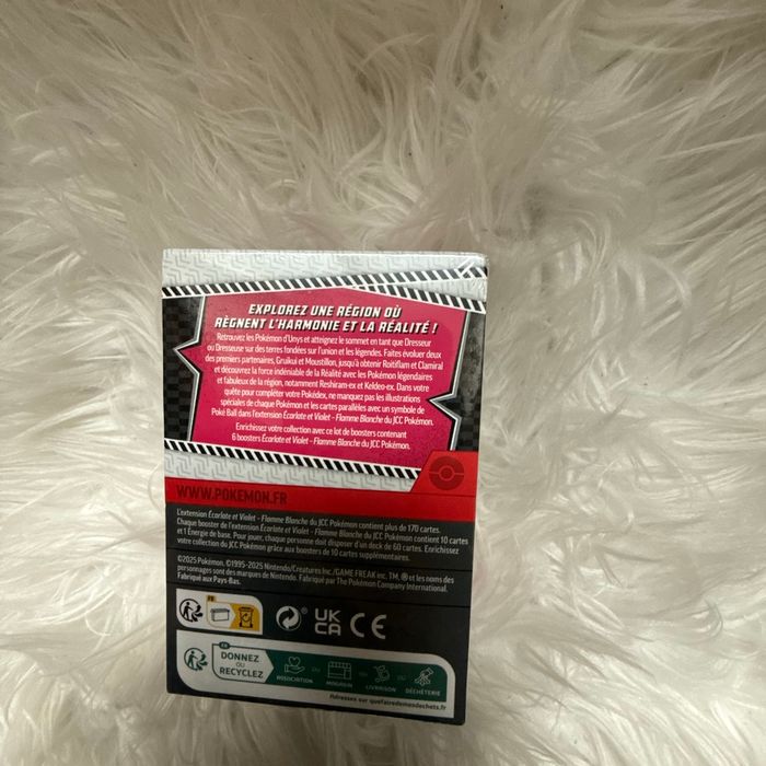 Pokémon flamme blanche boîte intact - photo numéro 2