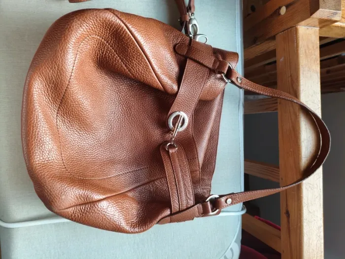 Sac en cuir marron - photo numéro 5