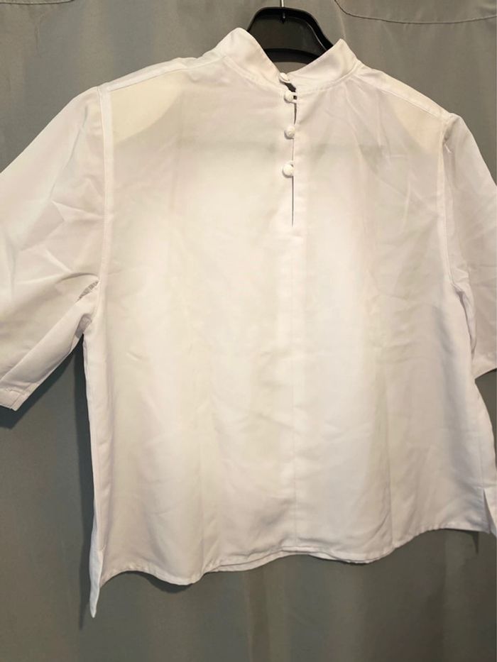 Teeshirt blanc manches courtes - photo numéro 2