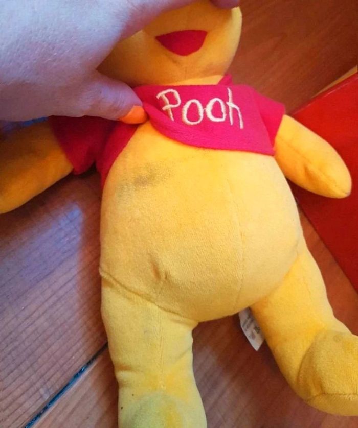 Peluche  winnie  disney - photo numéro 5