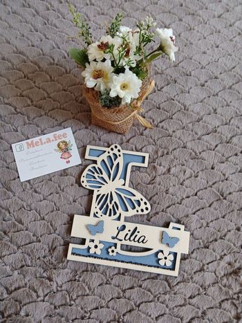 Lettre en bois personnalisé