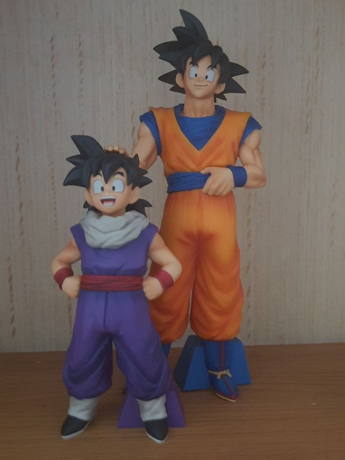 Figurines Dragon Ball Z Son Goku + Son Gohan : Zokei Ekiden - photo numéro 8