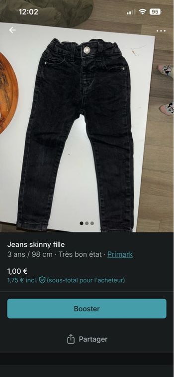Jeans skynni  bébé