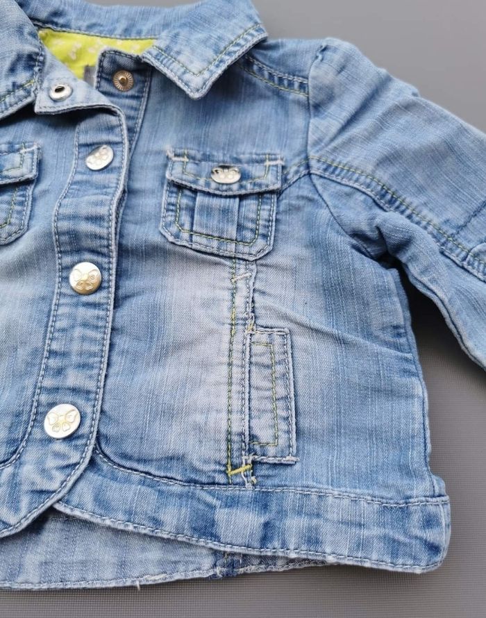 Veste en jeans 3 ans fille orchestra - photo numéro 6