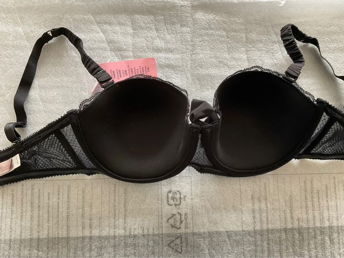 Soutien-gorge noir et rose Affinitas neuf - photo numéro 12