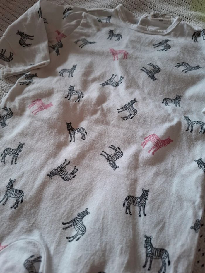 Pyjama Léger Zèbre 9Mois - photo numéro 3