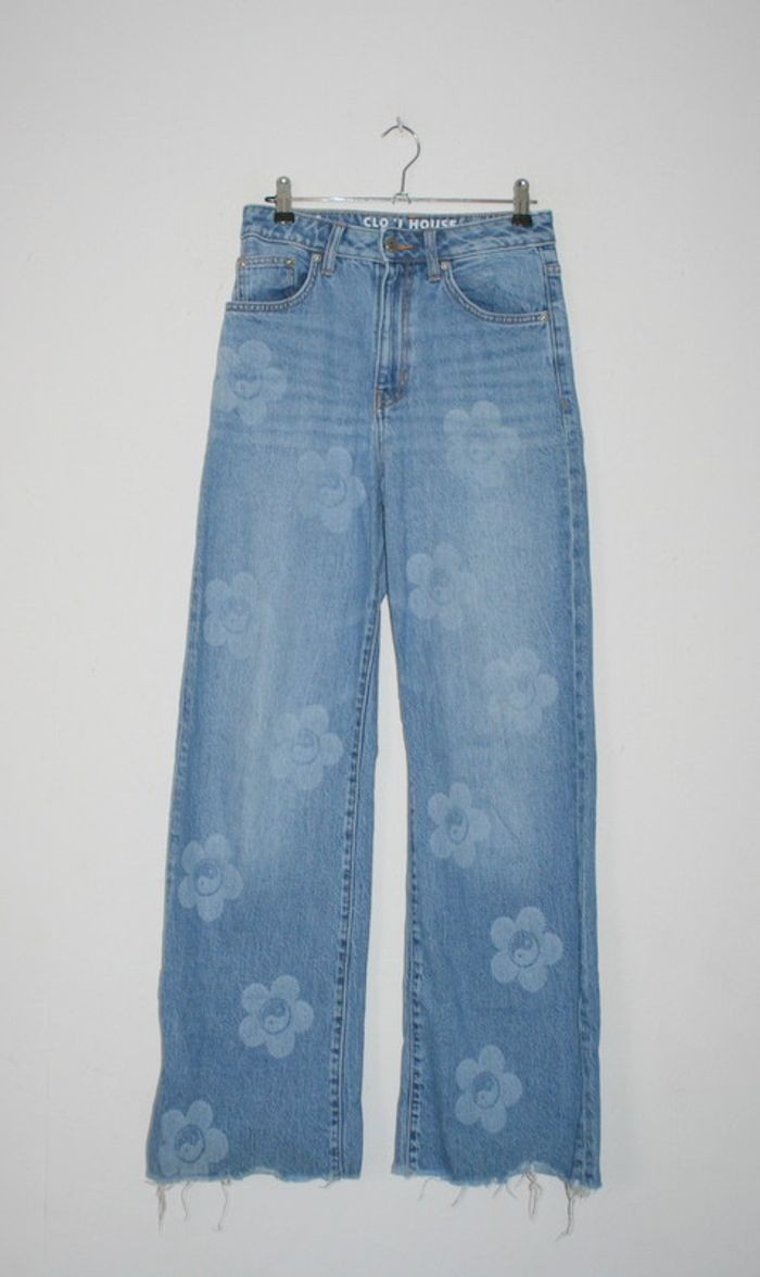 Jeans High Waist Wide leg C&A taille 36