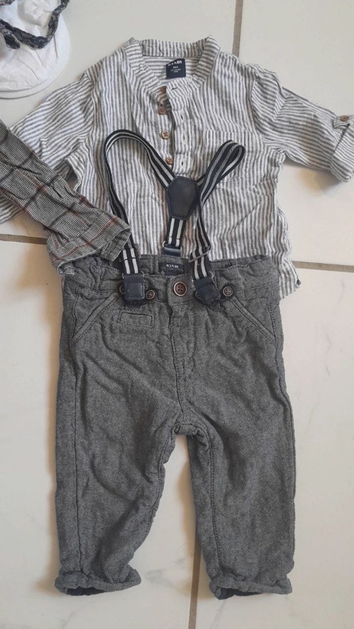 Lot de 2 ensemble chic 6 mois - photo numéro 3