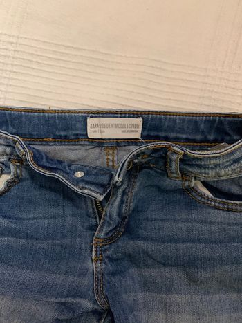 Short en jeans zara