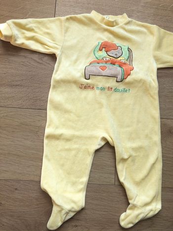 Pyjama grenouillère en 6mois