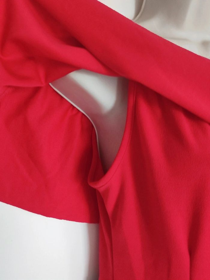 Combinaison pantalon noir volant rouge 🇮🇹 36/S à 40/L - photo numéro 12