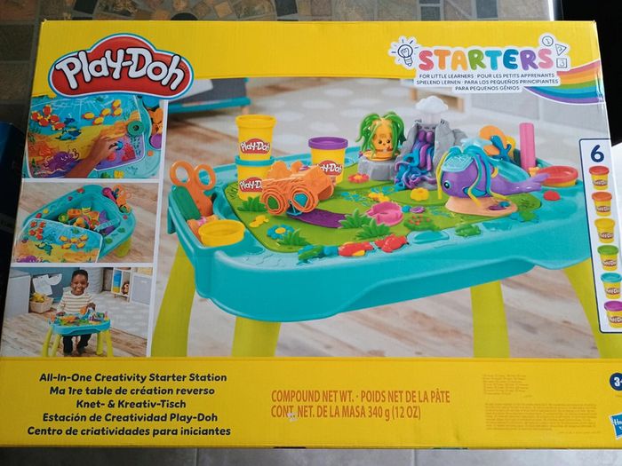 Play Doh - Ma 1ère table de création - Pâte à modeler