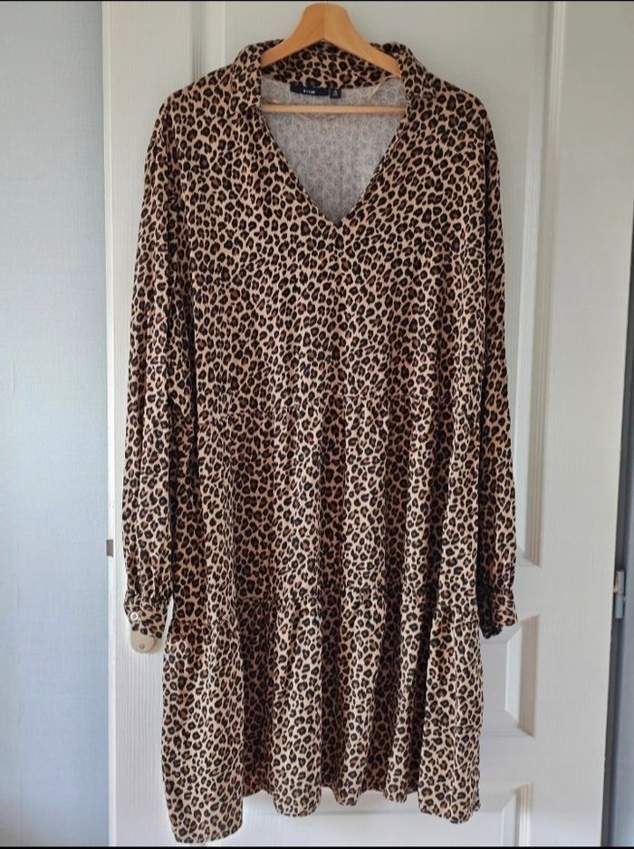Robe motif léopard Kiabi