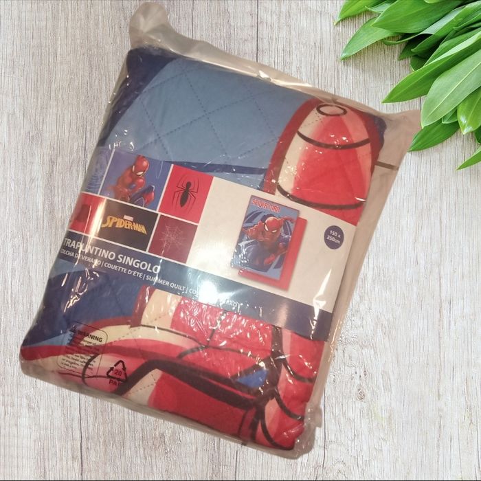 Couette été couvre lit spiderman marvel - photo numéro 2
