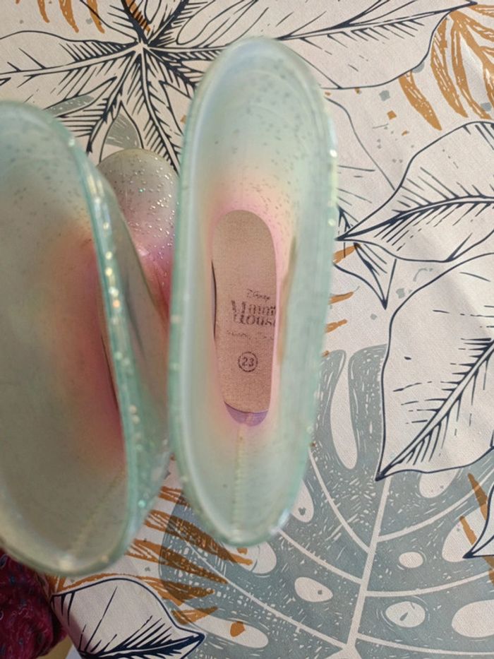 Bottes pluies Minnie taille 23 - photo numéro 5