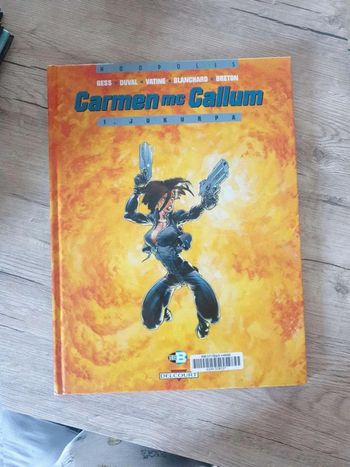 Bande dessinée  Carmen  mc  Callum
