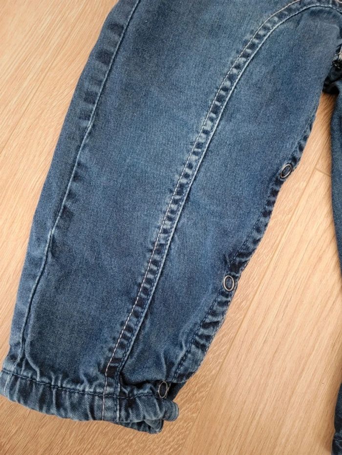 Salopette en jean Prémaman 18 mois - photo numéro 2