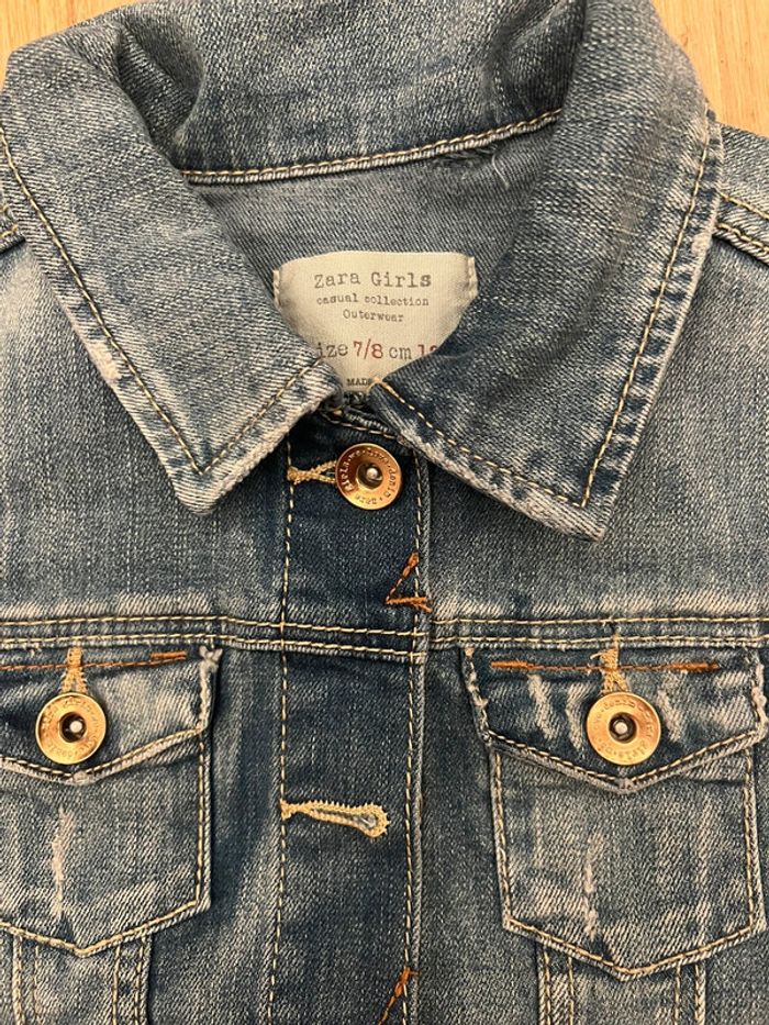Vends lot de 10 vêtements Zara fille automne hiver taille 7 ans très bon état - photo numéro 8
