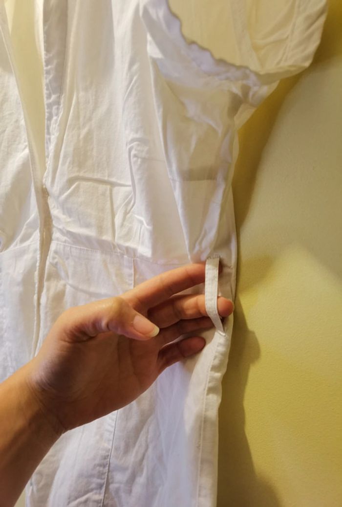 Chemise blanche col V - photo numéro 6