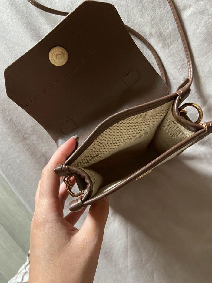 Sac bandoulière paille rectangle - photo numéro 5