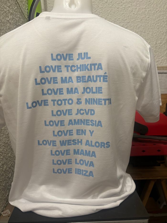T shirt jul d’or et de platine - photo numéro 2