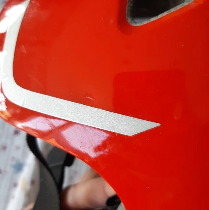 Casque de vélo / trotinette rouge Crivit pour enfant 51-56cm S/M - photo numéro 10