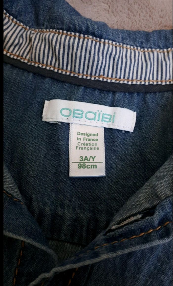 🎈 Sublime chemise Obaïbi, taille 3 ans, neuve. - photo numéro 5