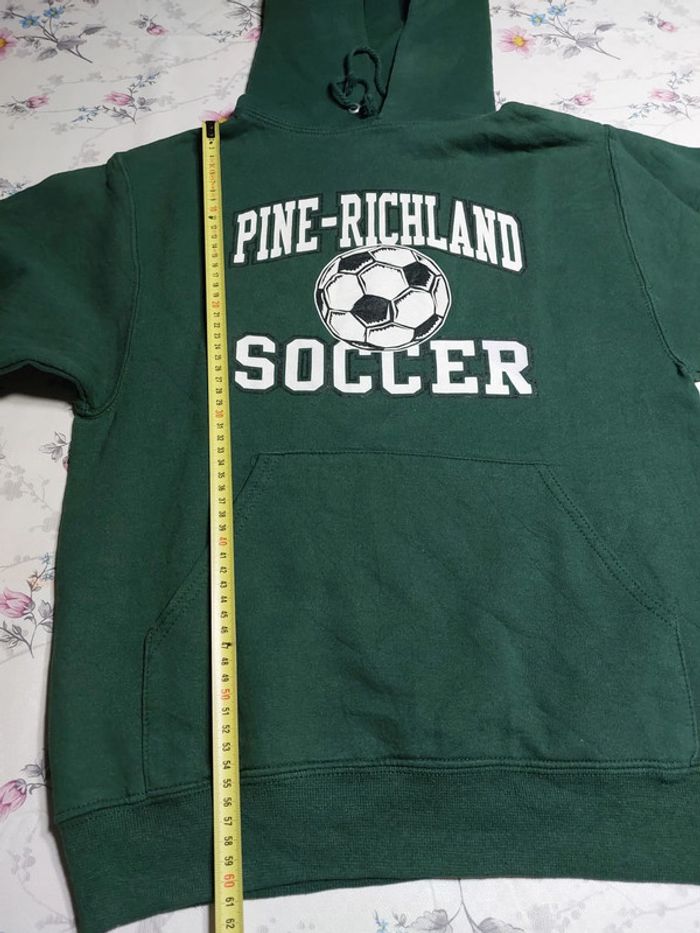 Sweat à capuche mixte Pine-Richland Soccer Taille S - photo numéro 11