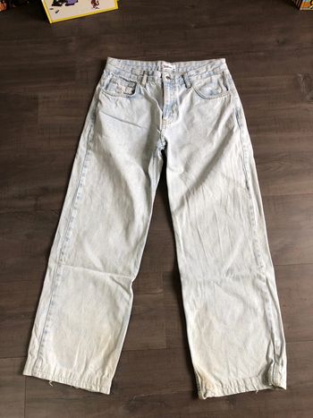 Jean jennyfer taille 36 wide leg bleu clair