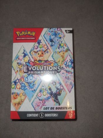 Pokémon bundle EV8.5 évolutions prismatiques neuf scellé