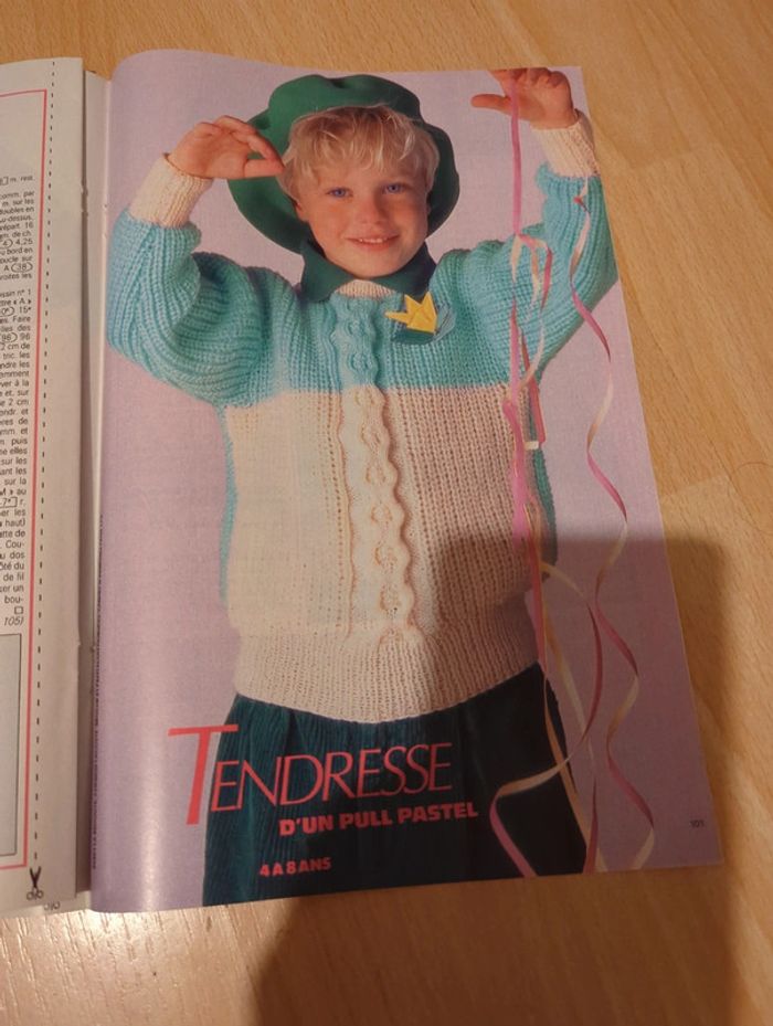 Magazine Tricots Modes et travaux - photo numéro 4