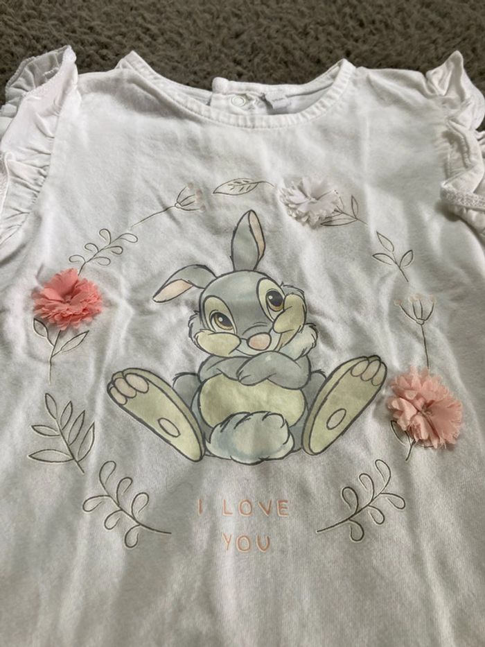 Teeshirt MC blanc 18 mois - photo numéro 2