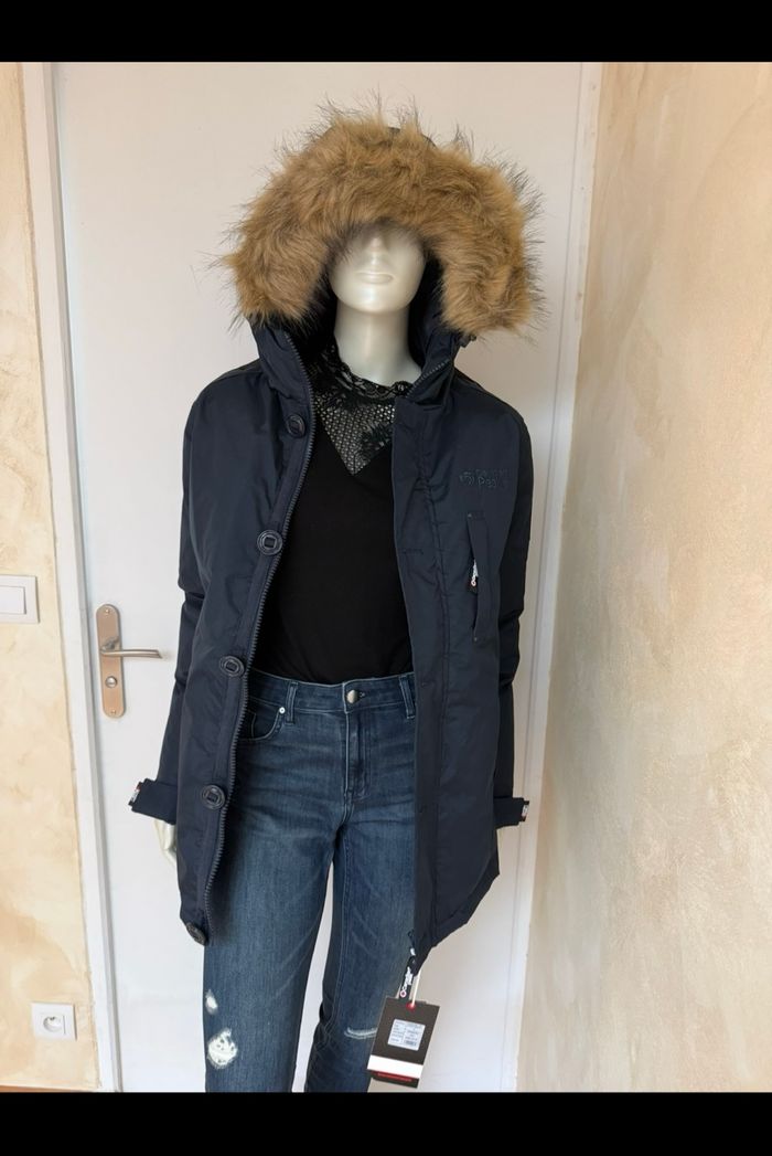 Parka Canadian Peak femme – Taille M/38 – bleu marine – Neuf avec étiquette - photo numéro 9