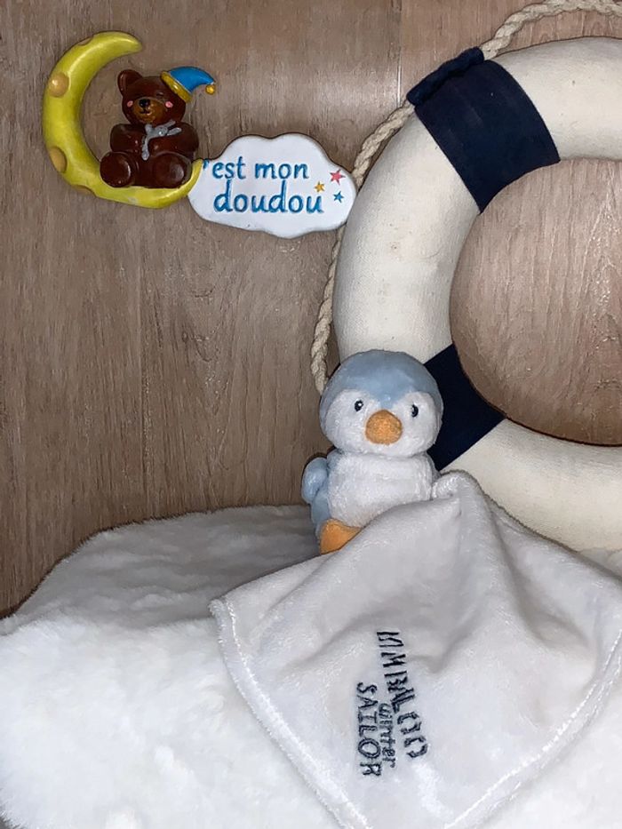 KM55 doudou pingouin 🐧 kimbaloo