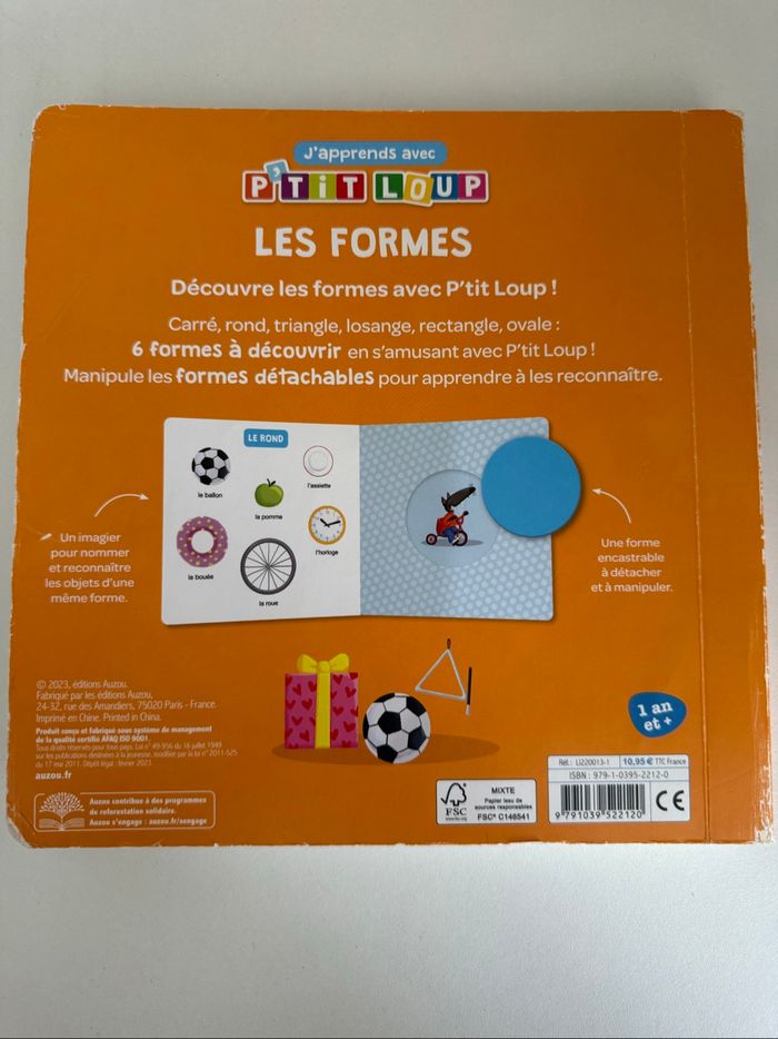 Lot 2 livres formes et couleurs excellent état - photo numéro 10
