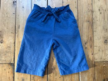 Pantalon sportwear bleu 86 cm Mango kids 