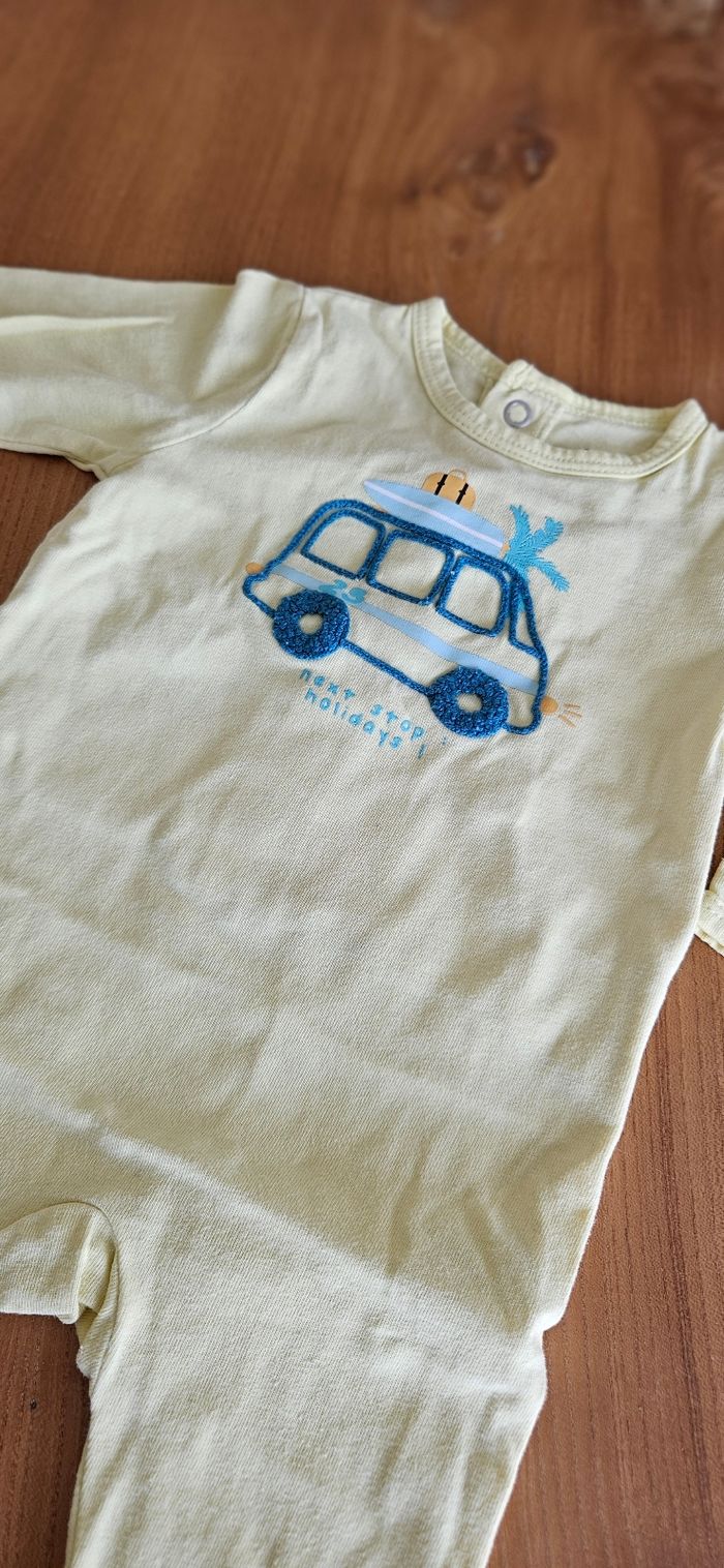 Lot de pyjamas fins bébé garçon - photo numéro 4