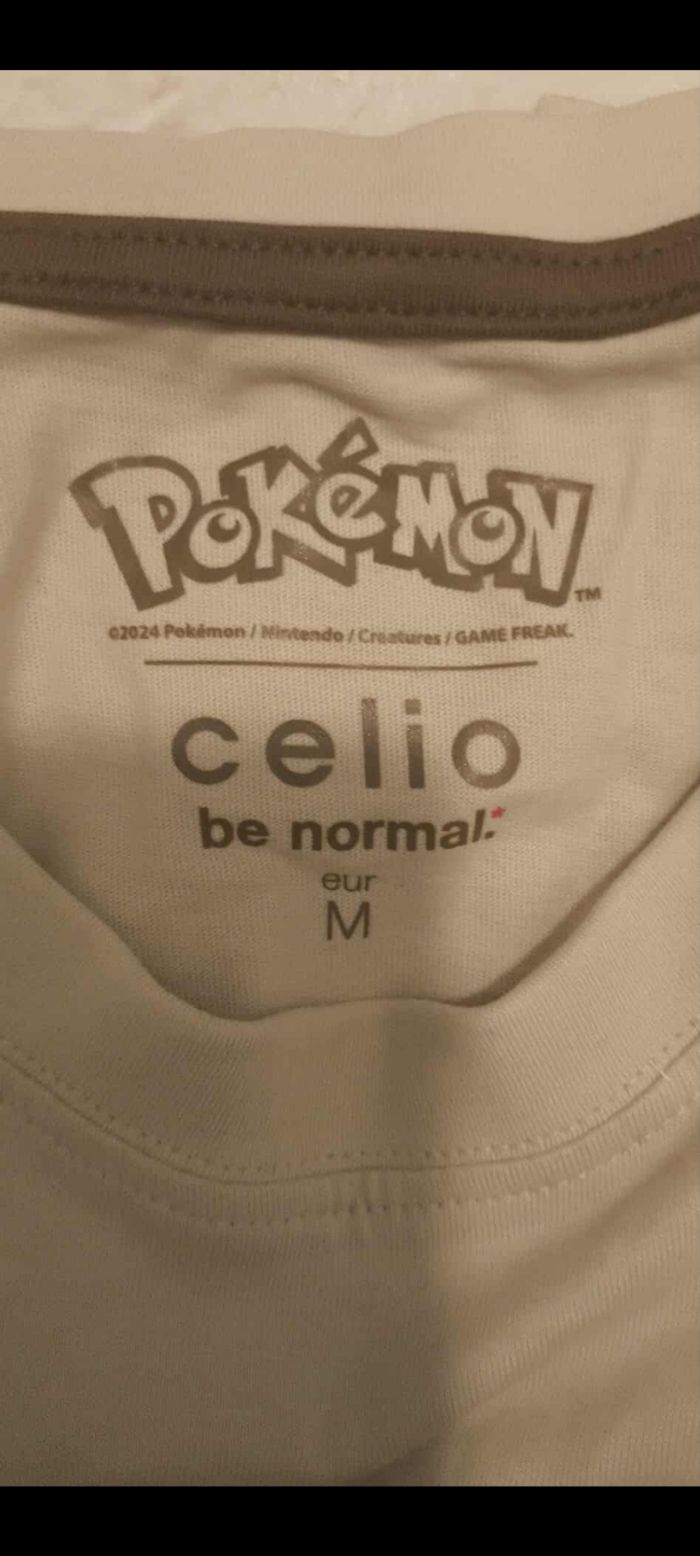 T-shirt Celio collection Pokémon Pikachu dans la forêt M - photo numéro 3