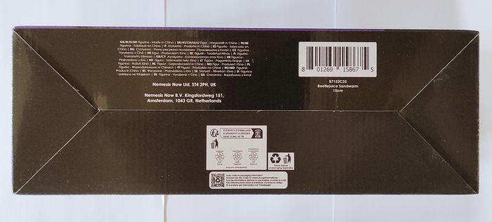 BEETLEJUICE - Ver de sable - Figurine Résine - photo numéro 6