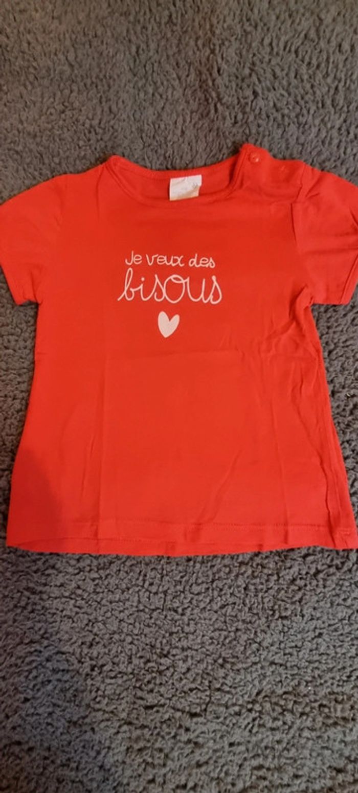 Tee-shirt manches courtes 18mois - photo numéro 3