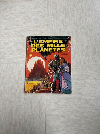 BD vintage L'empire des mille planètes Valerian