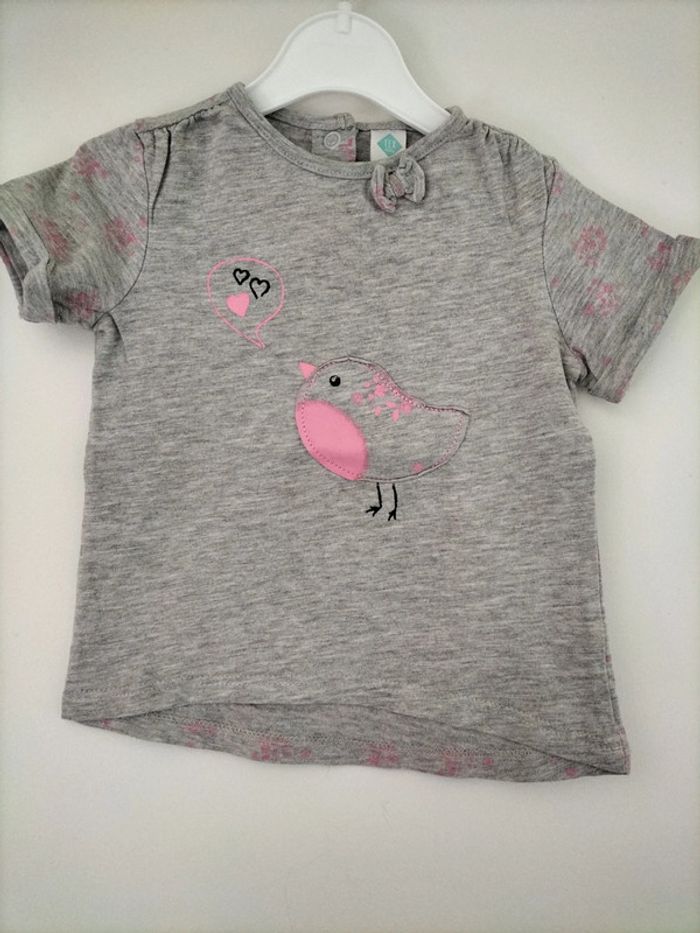 T-shirt manches courtes 12 mois