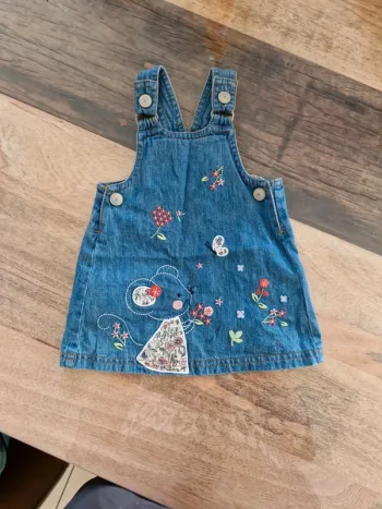Petite robe en jean 6 mois