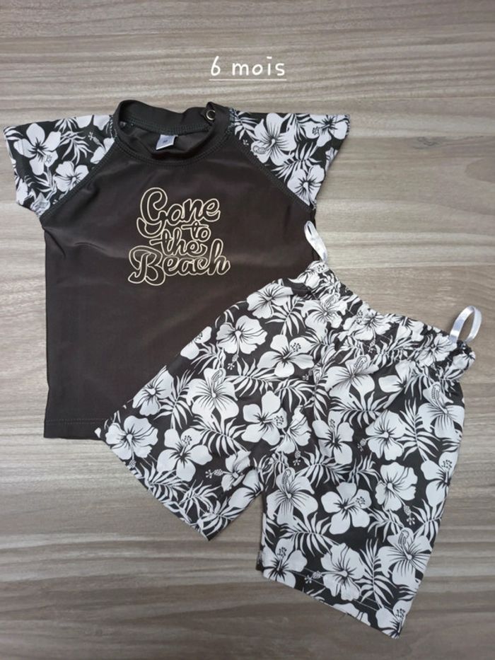 Maillot 2 pièces T6mois