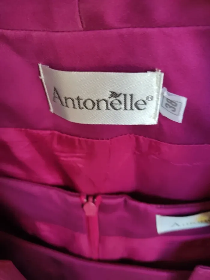 Ensemble robe veste Antonella 40 fushia - photo numéro 5